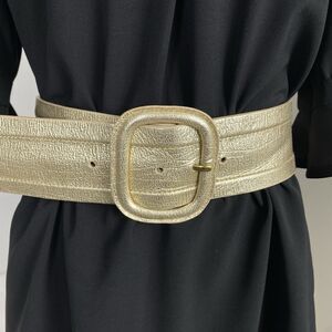 Michael Kors MK Monogramm Gold Studded Belt Small NWT Michael Kors Women main image 3